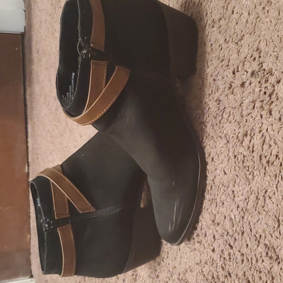 Black Ankle Booties - Picture 2 of 5